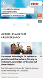 Mobile Screenshot of cdu-dithmarschen.de